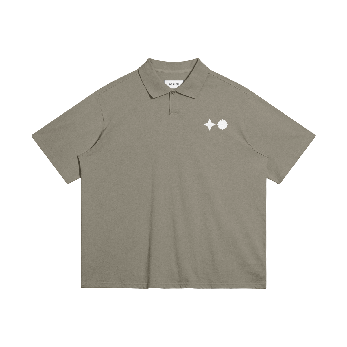 Ornament Oversize Polo Tee