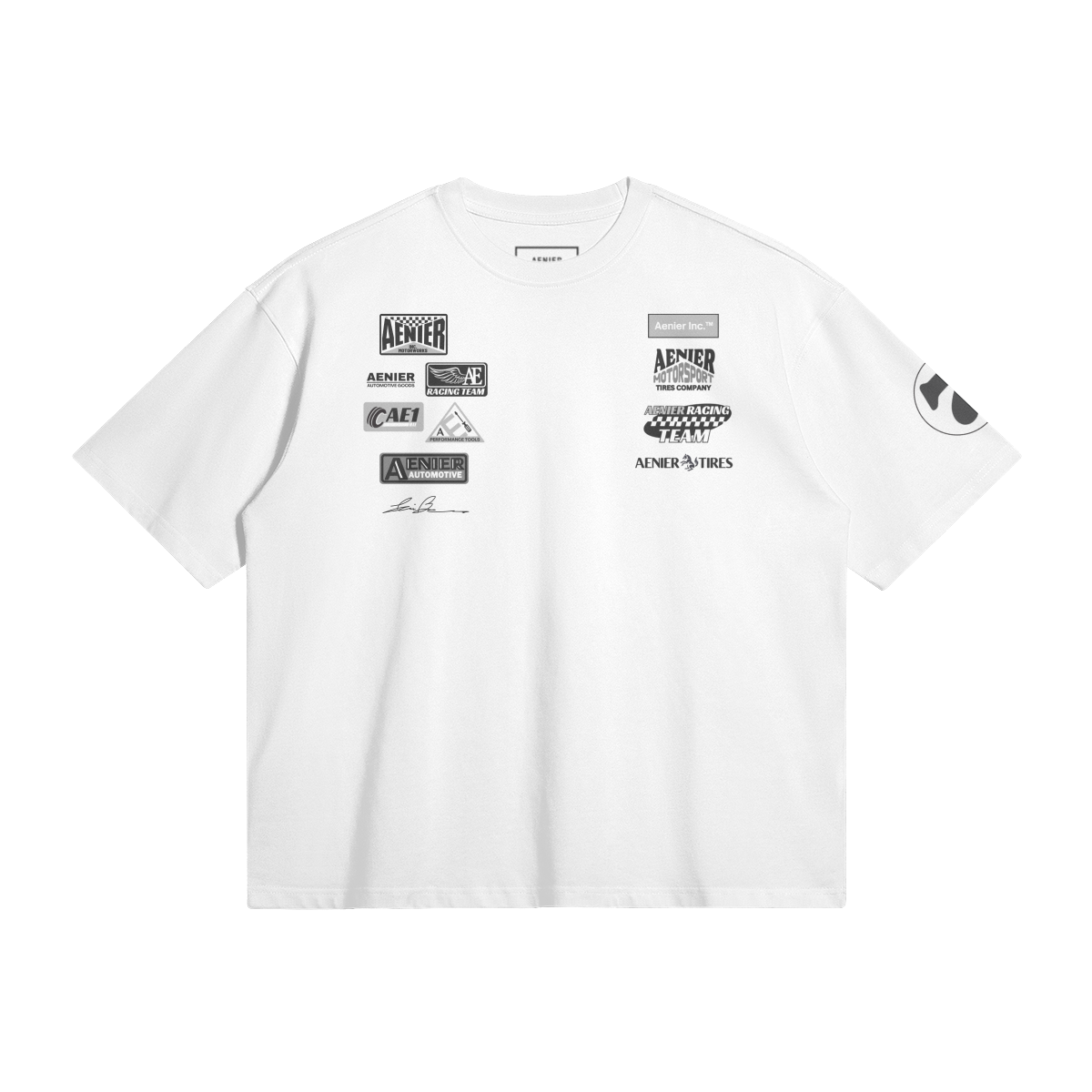 Monochrom Racing Boxy Tee