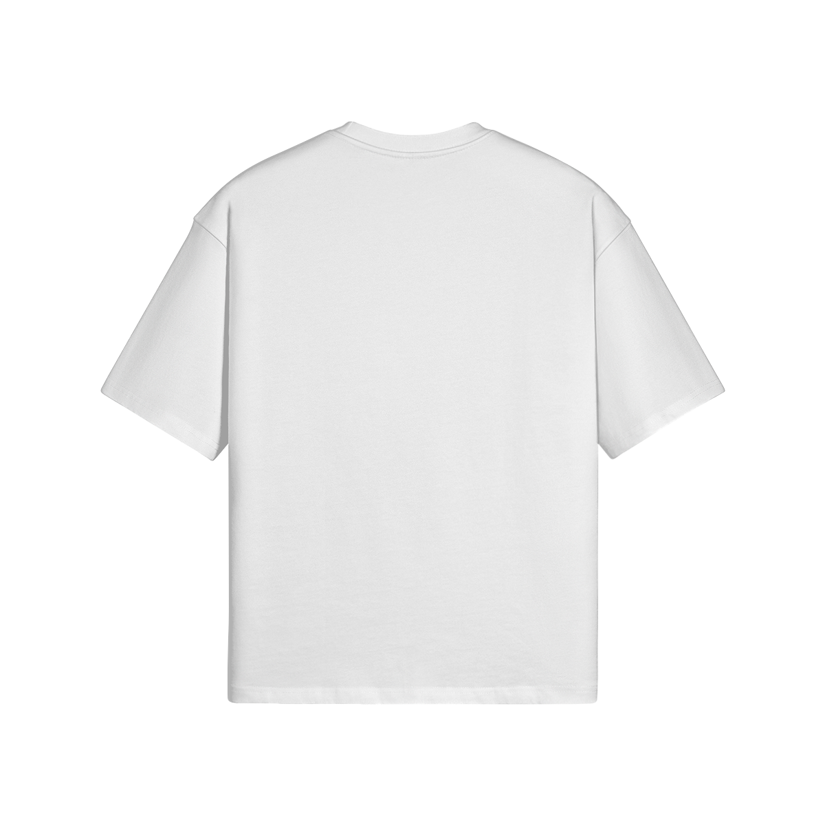 White Boxy Tee