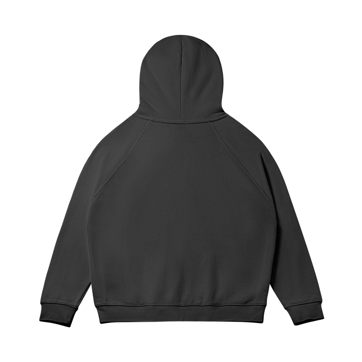 Black Heavyweight Zip Hoodie