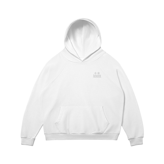 White Heavyweight Hoodie