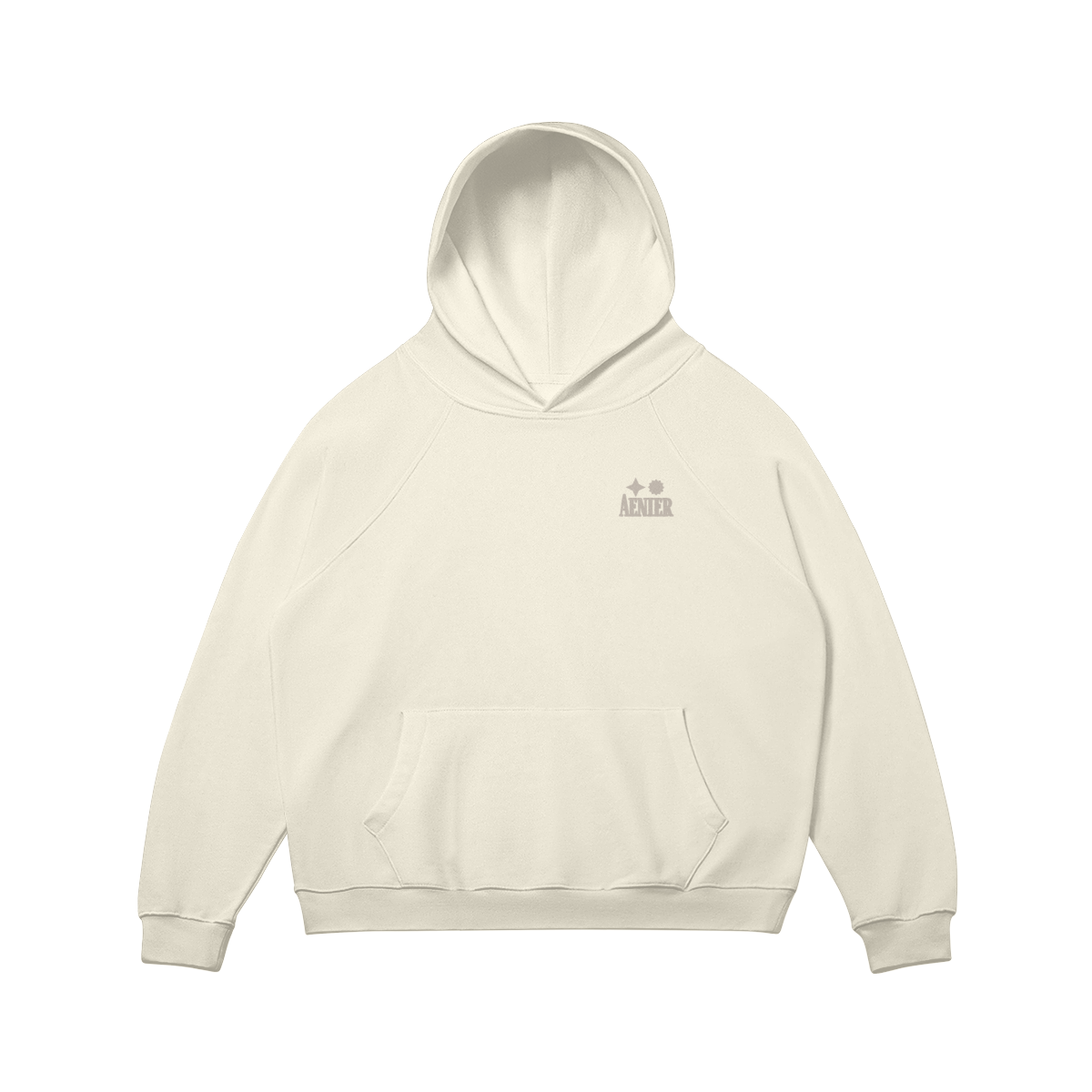 Light Cream Heavyweight Hoodie