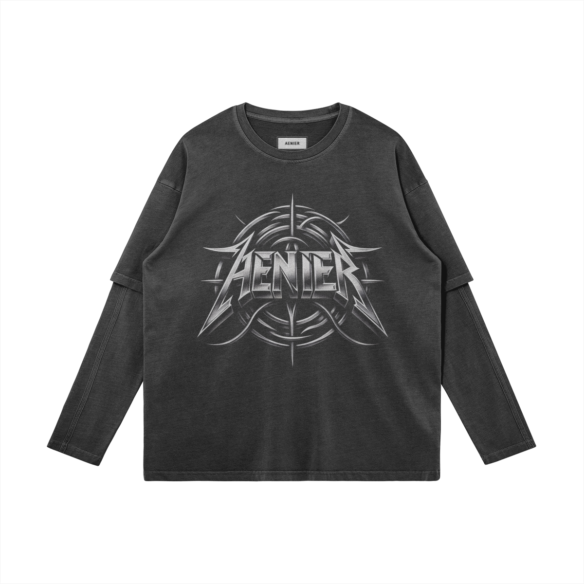 Silver Steel Long Sleeve